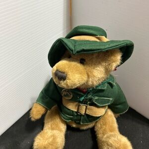 Green Explorer Teddy Bear Plush